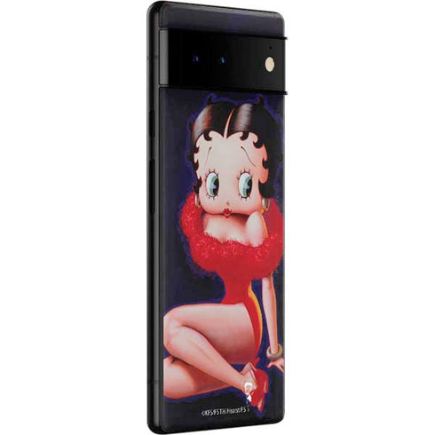 Betty Boop Red Dress Google Pixel 6 Skin